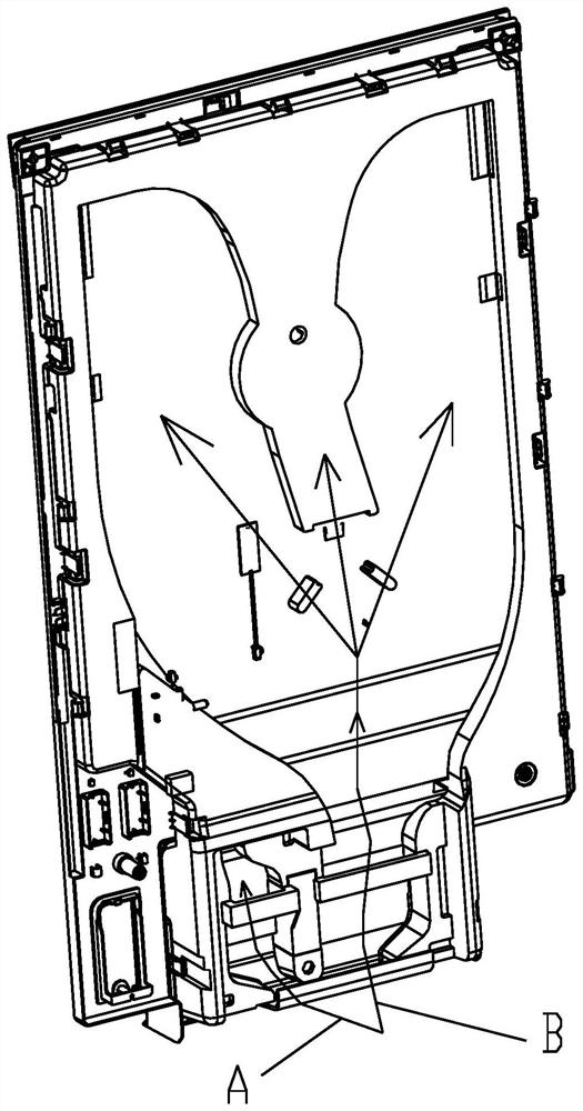 Refrigerator and refrigerator air duct purification system