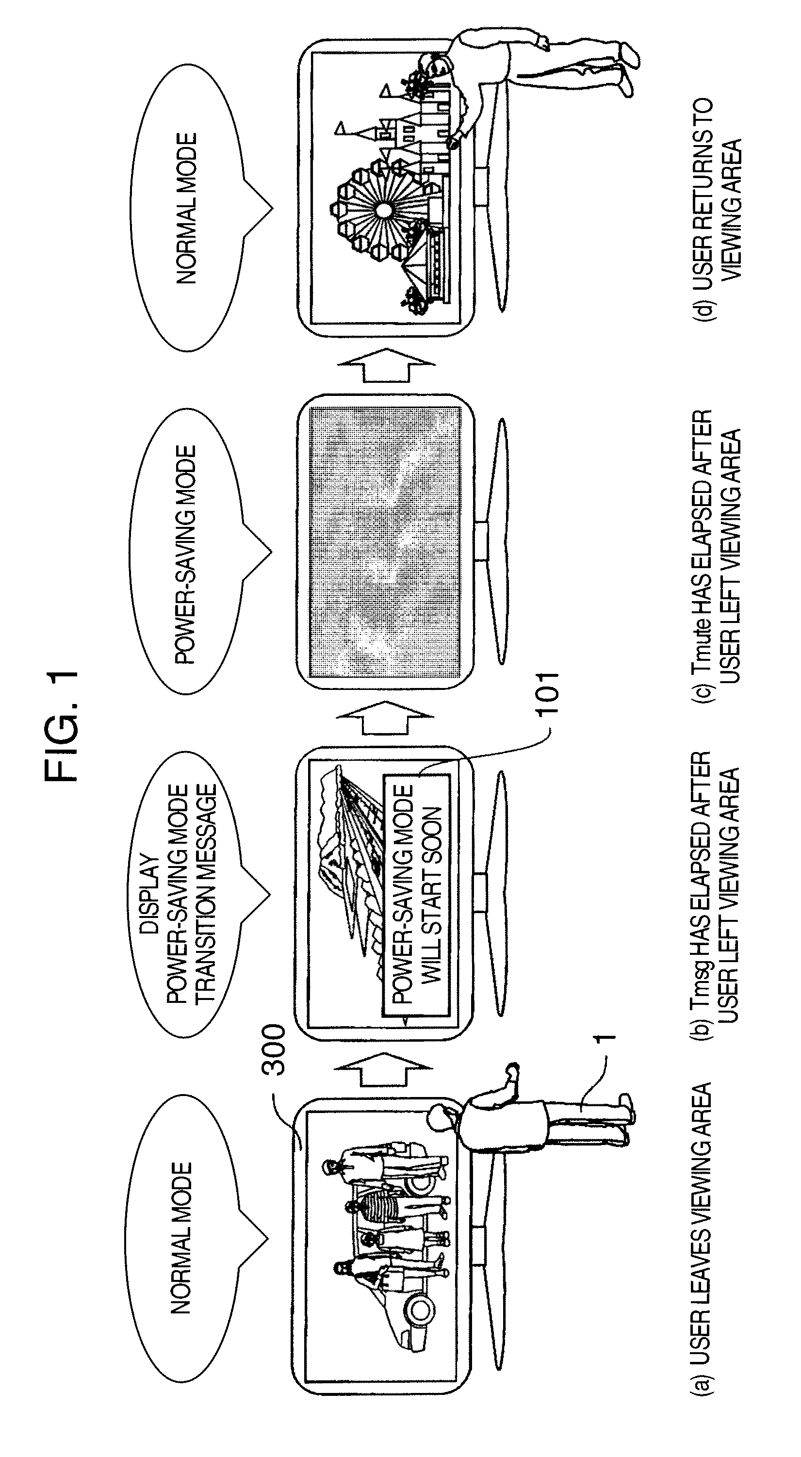 Content display device, content output device, and content display method