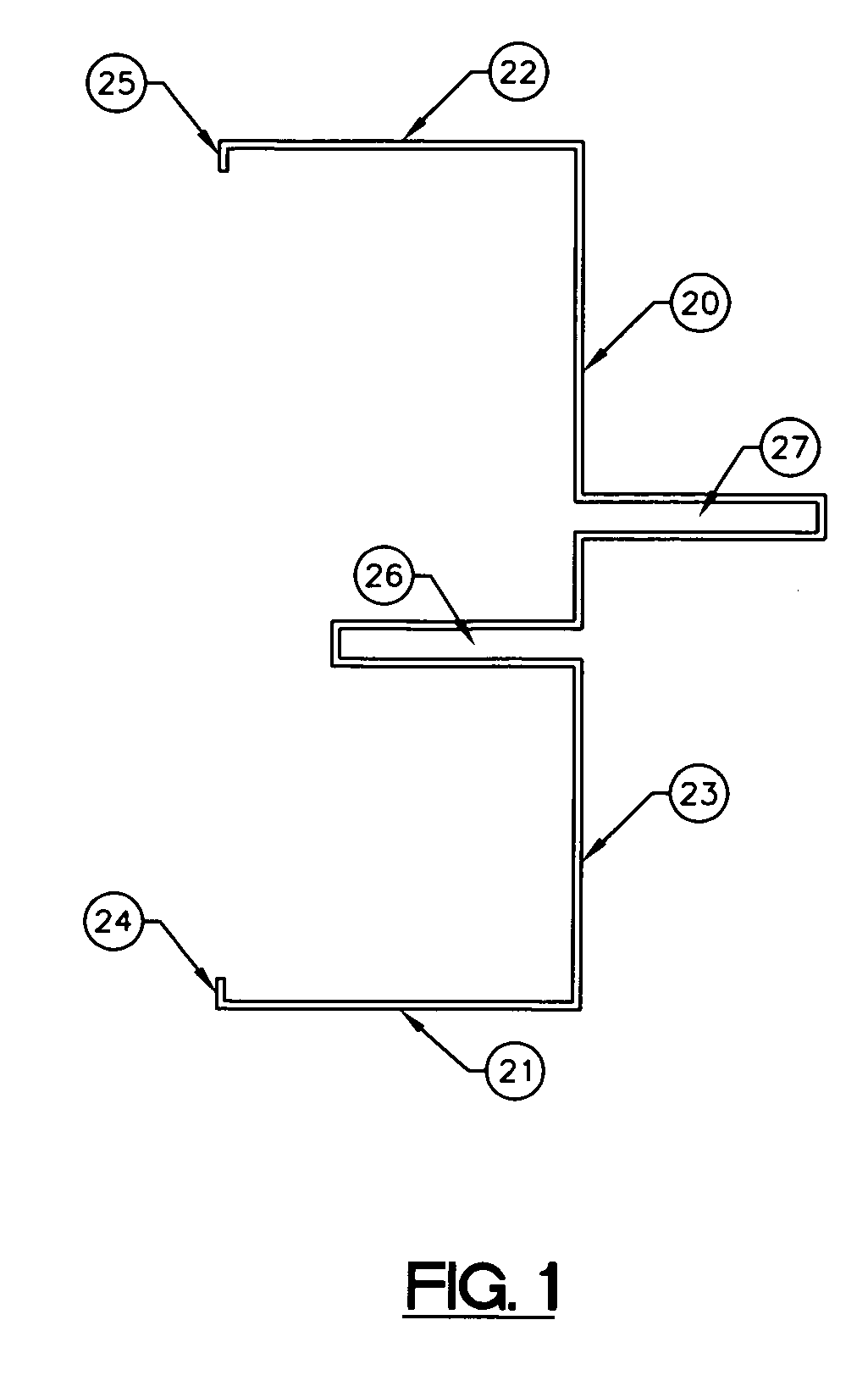 Lead sheet suspension stud