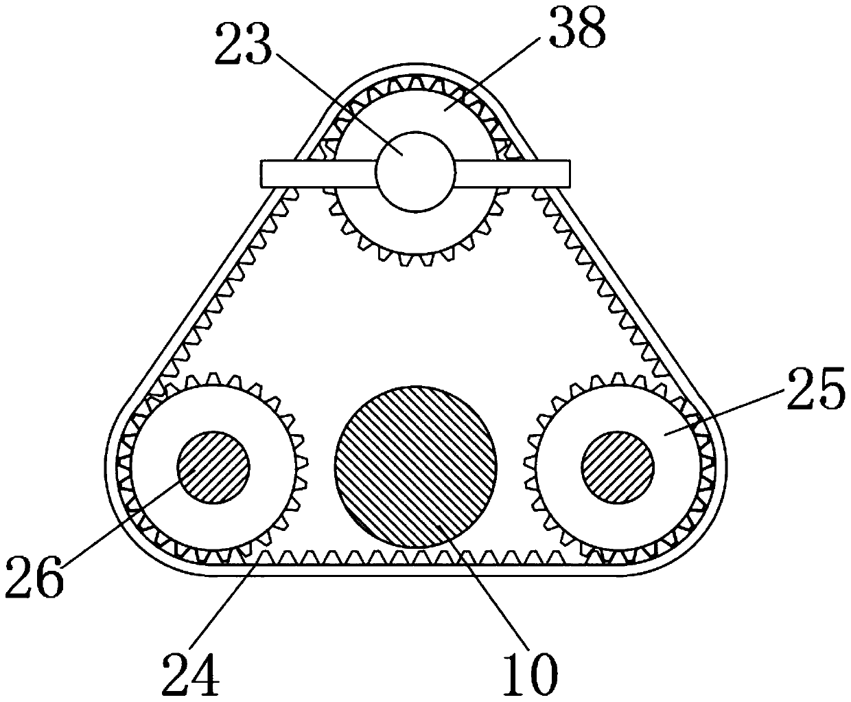 Painting device for spring producing and machining