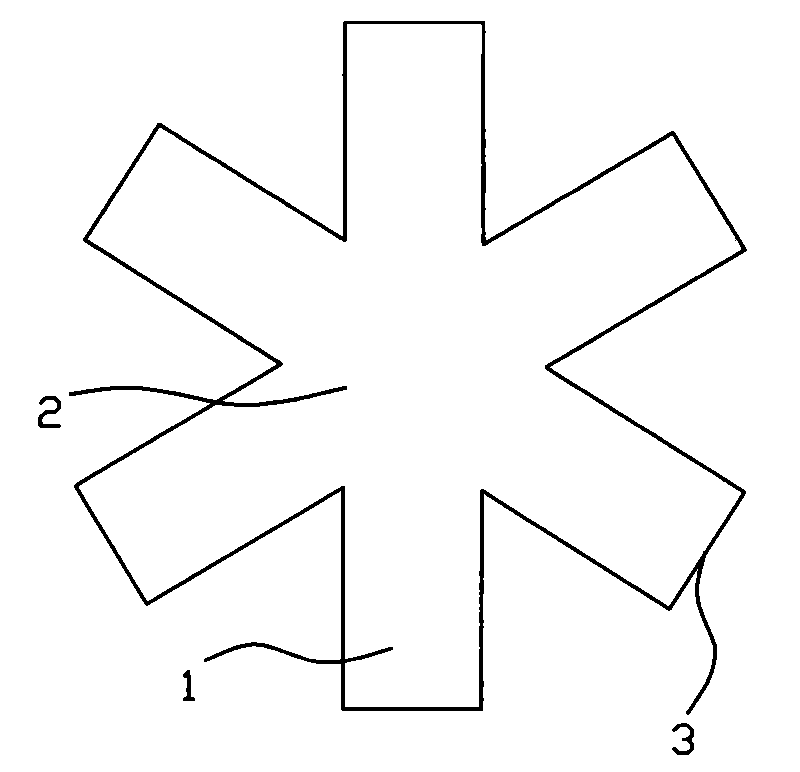 Latticed shell nodal points of rectangular section rod pieces