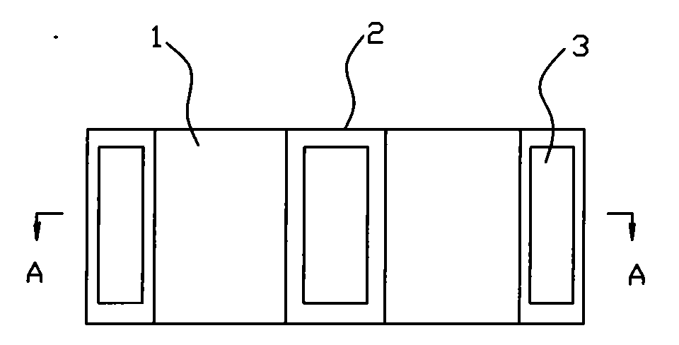 Latticed shell nodal points of rectangular section rod pieces