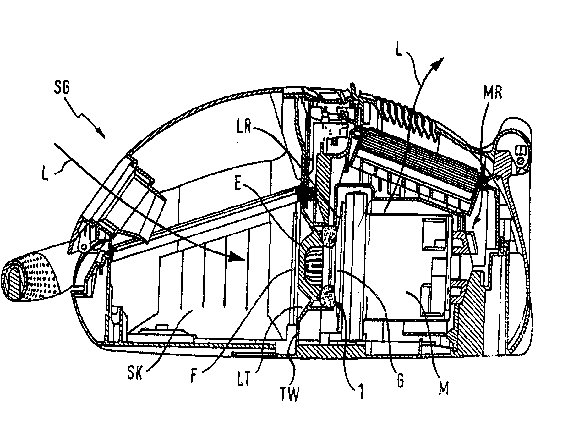 Seal device for application in a fan arrangement