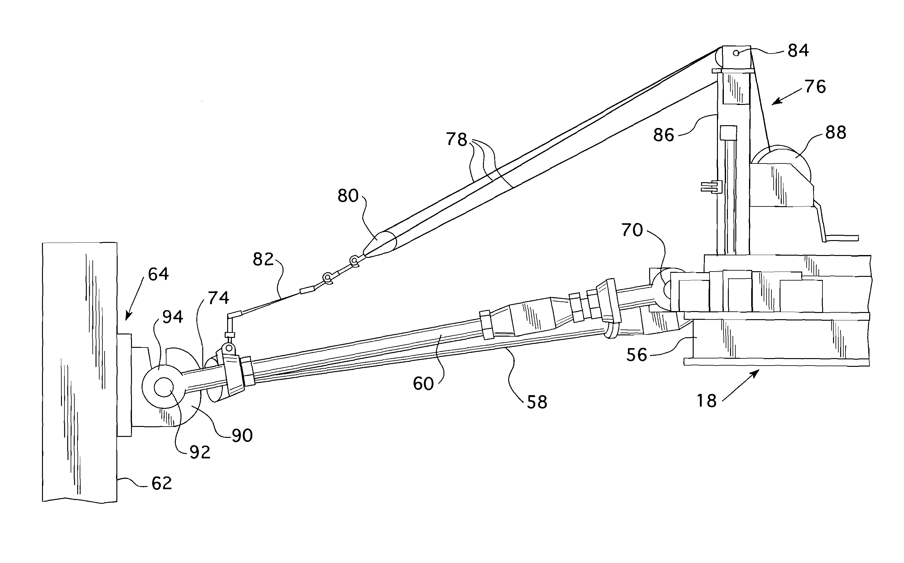 Reactor head seismic support tie rod system