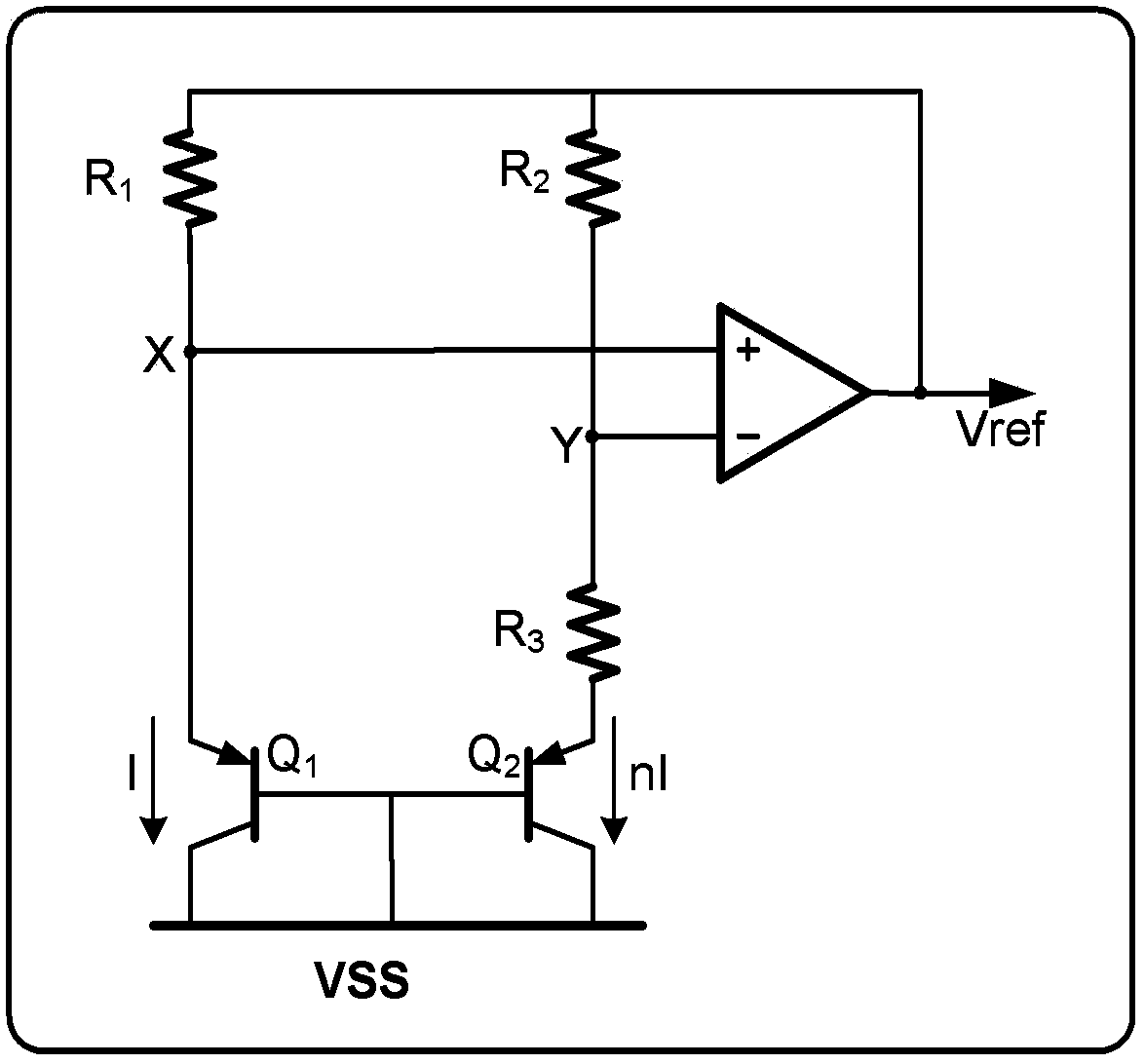 Zero-temperature coefficient reference voltage generating circuit for three-dimensional storage