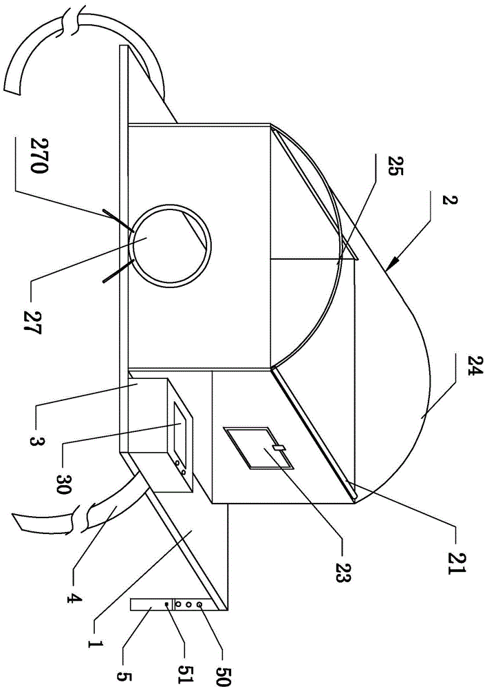 Post-operative warming observation device for extremity microsurgery for field combat and its application