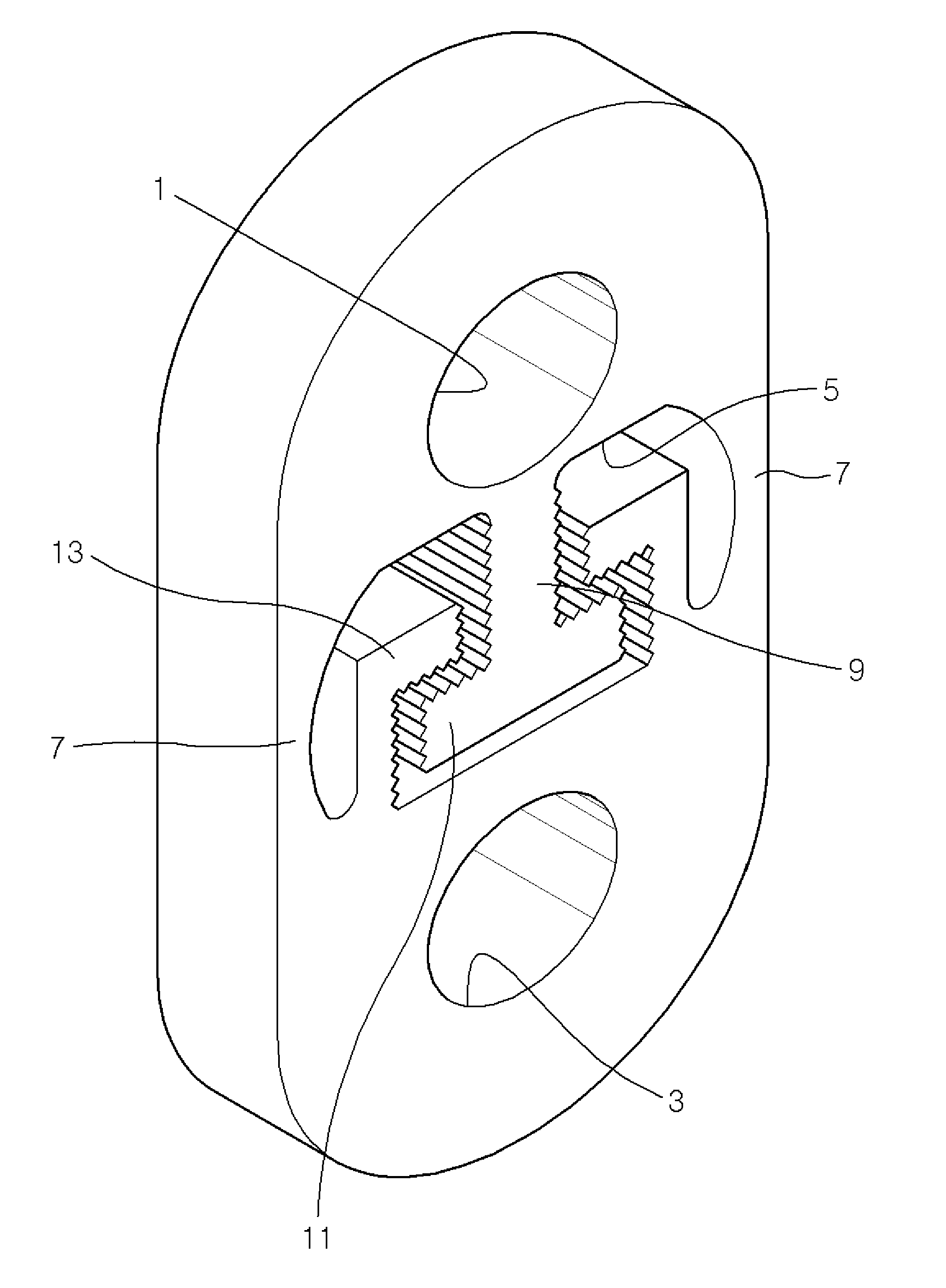 Exhaust system hanger of vehicle