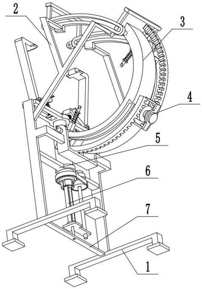 An apple processing device