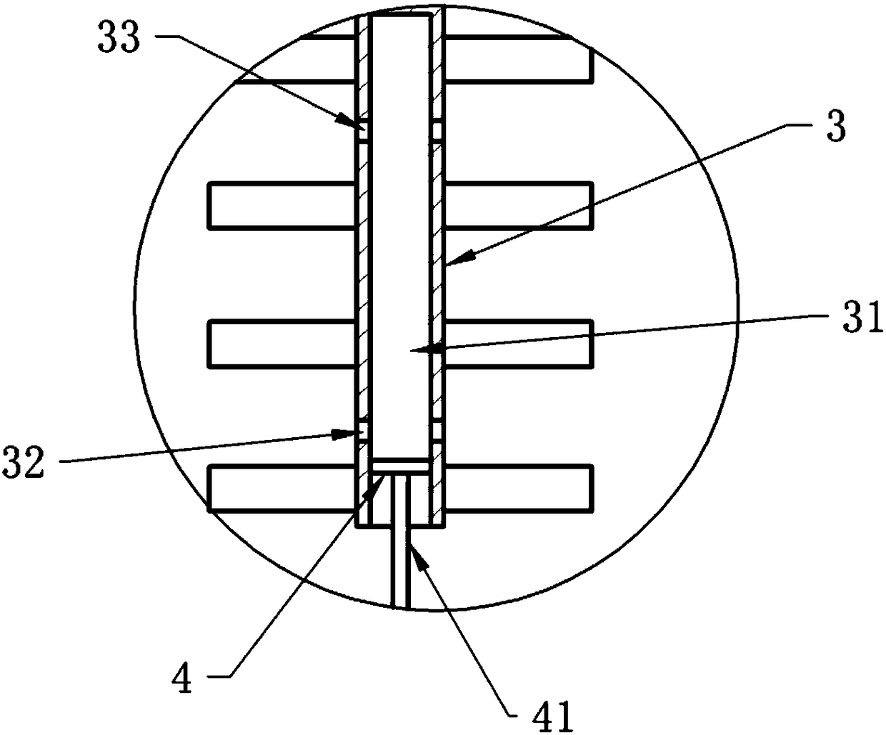 Coating processing device