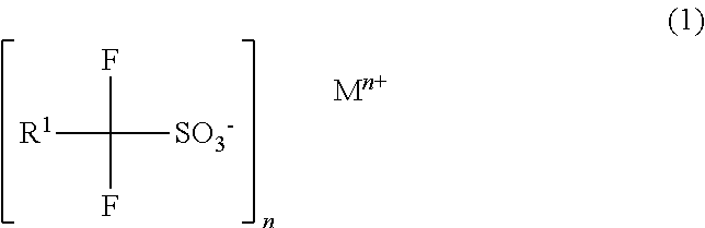 Resist composition, patterning process, and barium, cesium and cerium salts