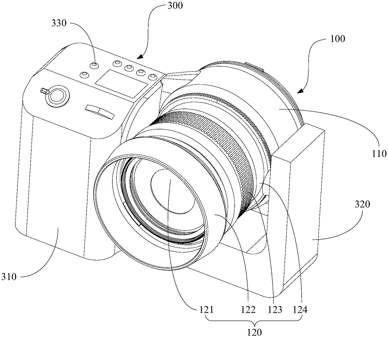Imaging device, cradle head and camera body
