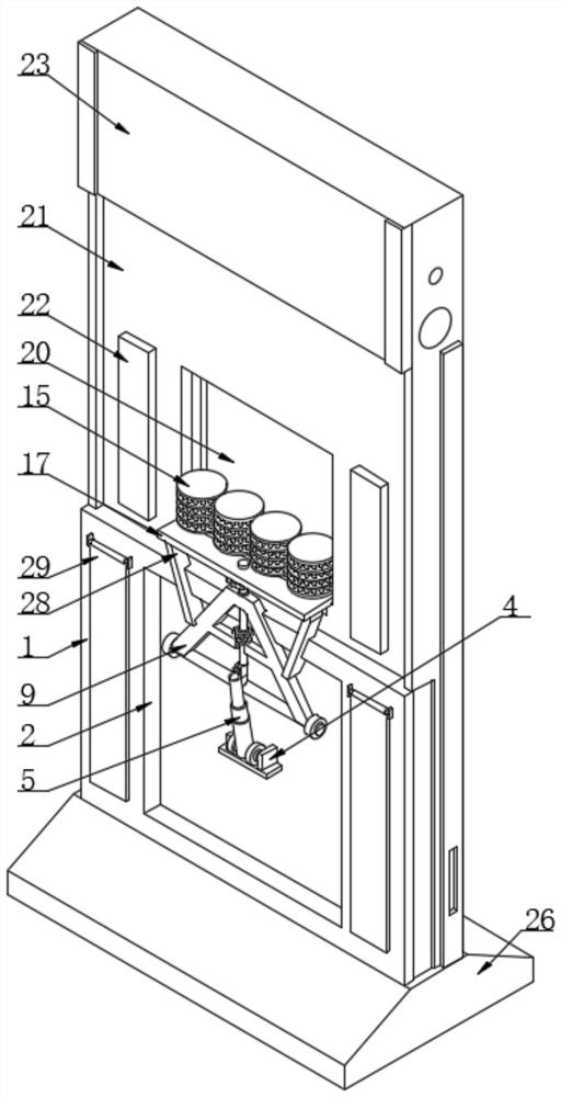 Medical radioactive ray intelligent protection device and protection method thereof