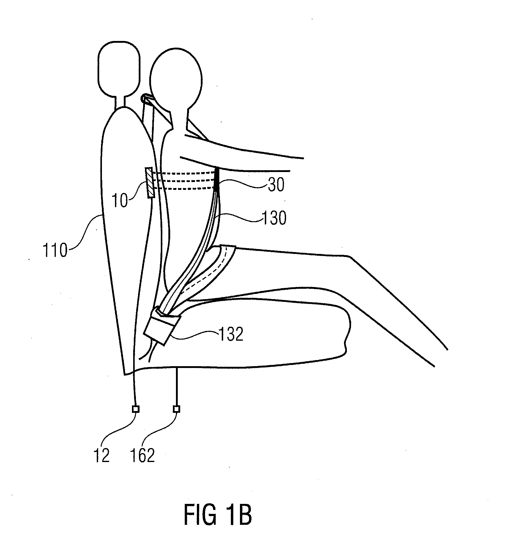 Device and method for sensing respiration of a living being
