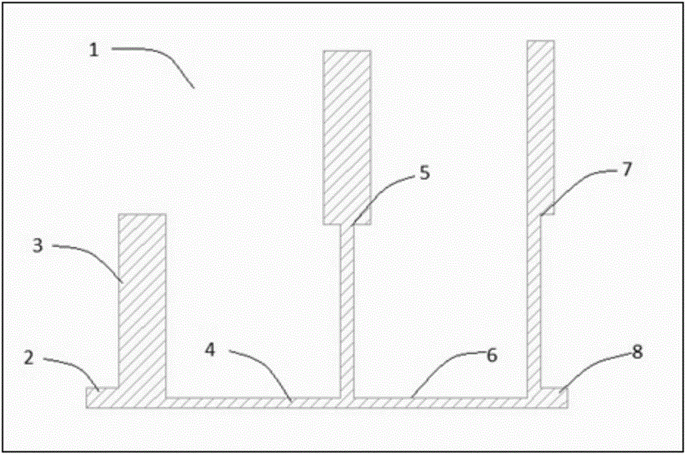 Ultra wide band rejection filter based on loading of multiple step impedance resonators