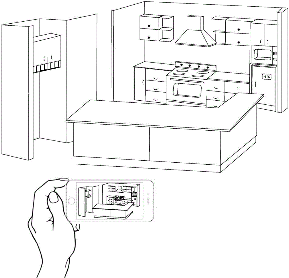 Urban area and indoor high-precision visual positioning system and method