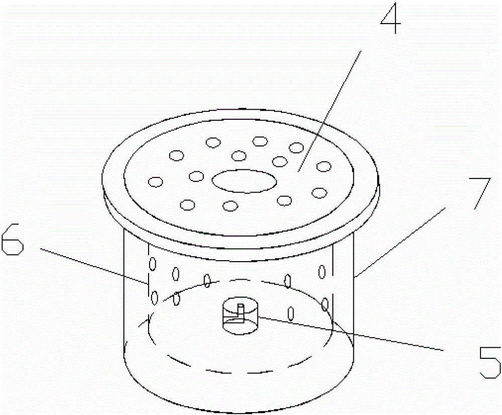 Alcohol base liquid fuel mixed gas generator and combustion method thereof