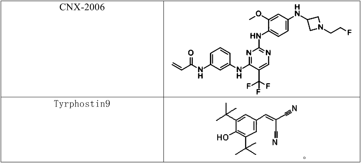 Application of inhibitor in preparation of drugs for treating cystic echinococcosis