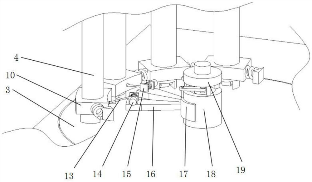 Economic management cylindrical display device