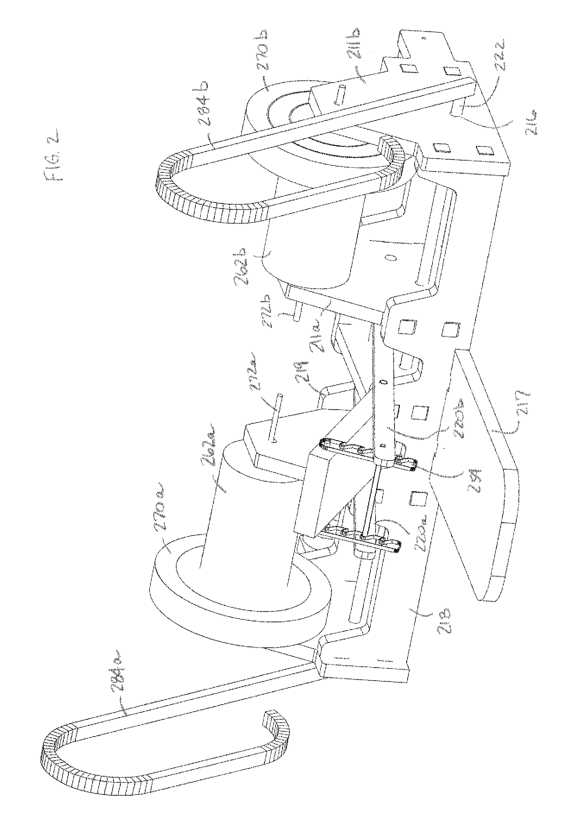 Apparatus and method for wheelchair aerobic stationary exercise