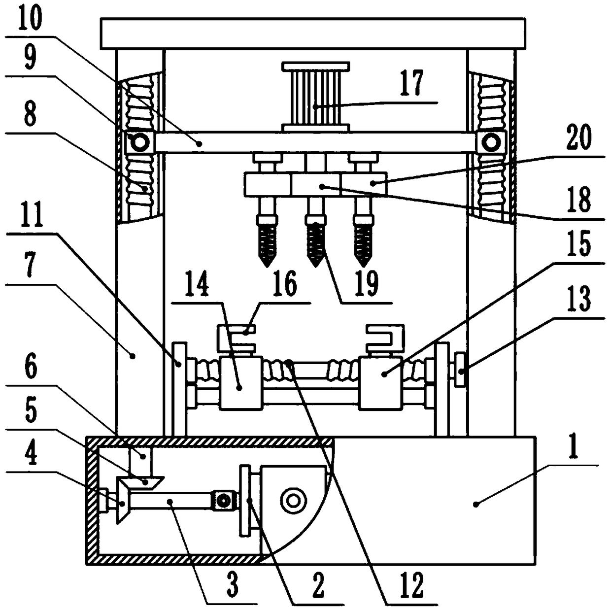 Intelligent mold production and processing device