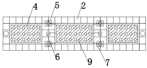 Multi-effect dual-mode ecological wetland sinking bed system and method thereof