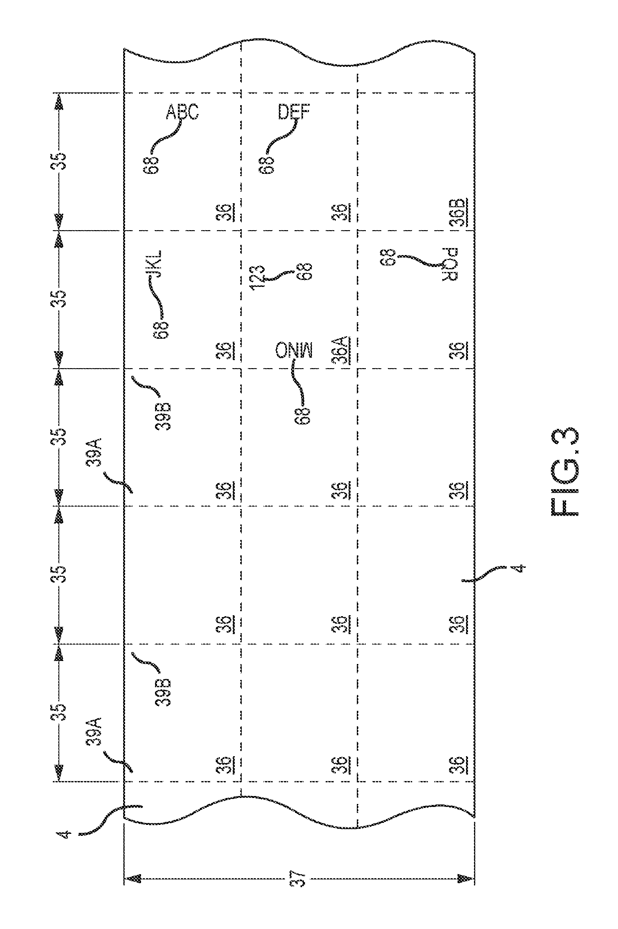 Method and apparatus for controlling an operation performed on a continuous sheet of material