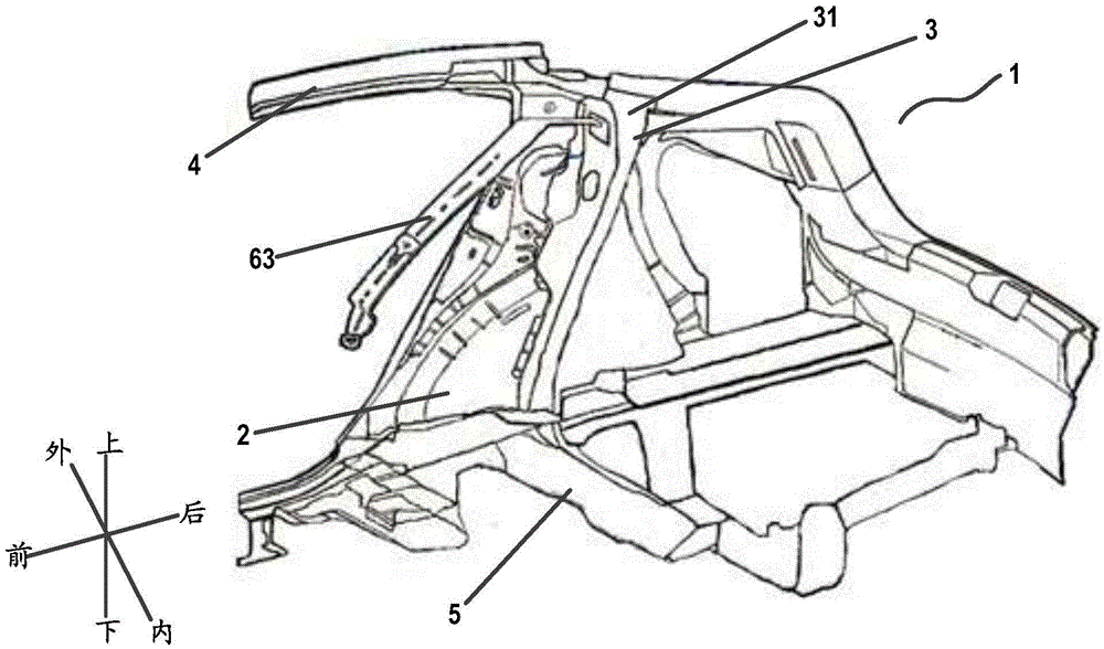 Safetybelt retractor installing structure