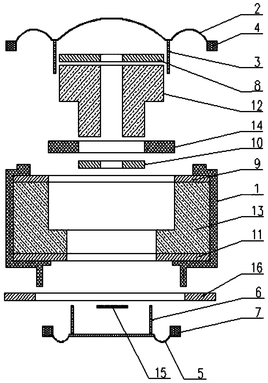 Loudspeaker with novel double-magnetic structure