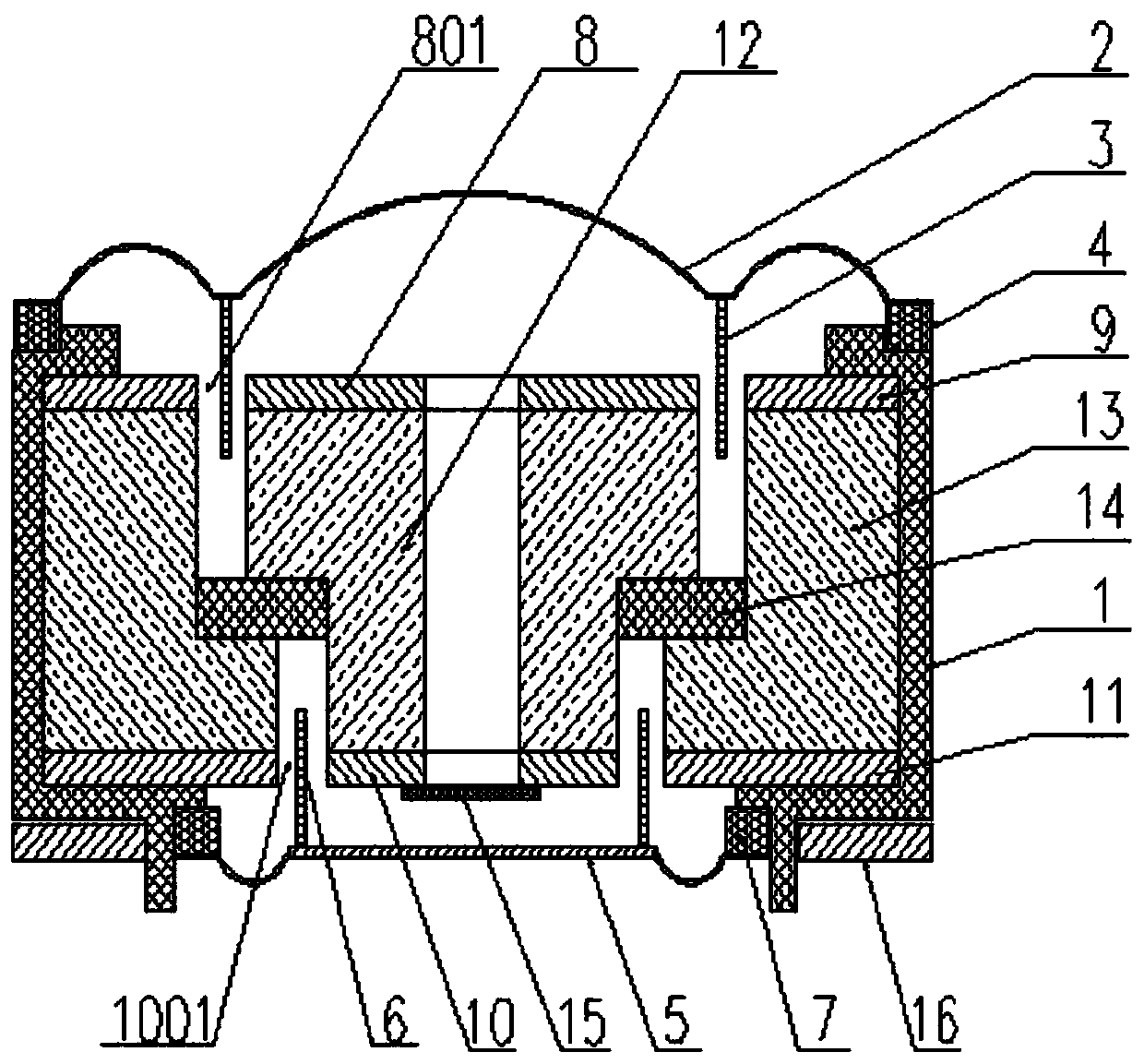 Loudspeaker with novel double-magnetic structure