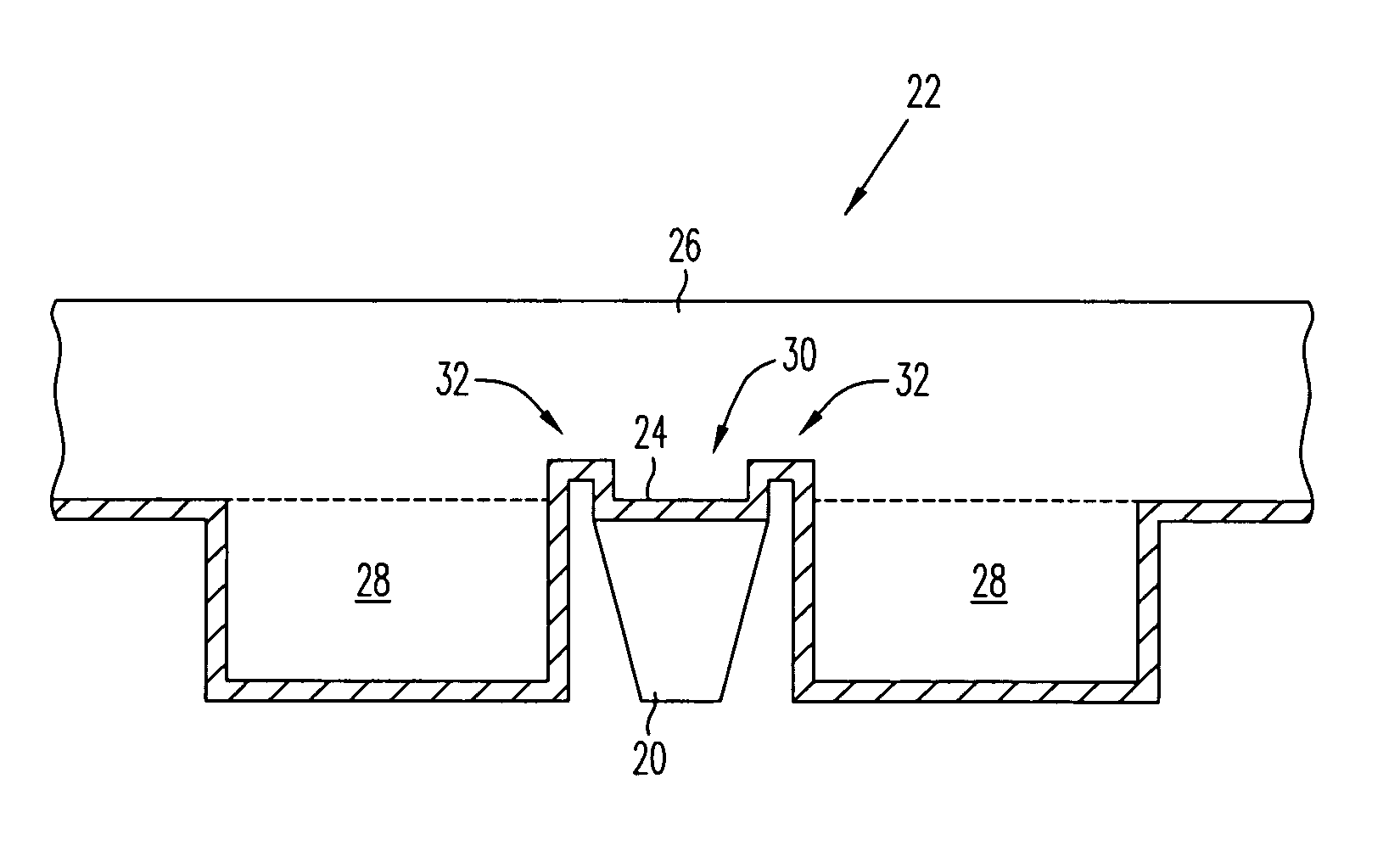 Perpendicular magnetic recording head including wrap around shield with notched top write gap and method of fabricating the same