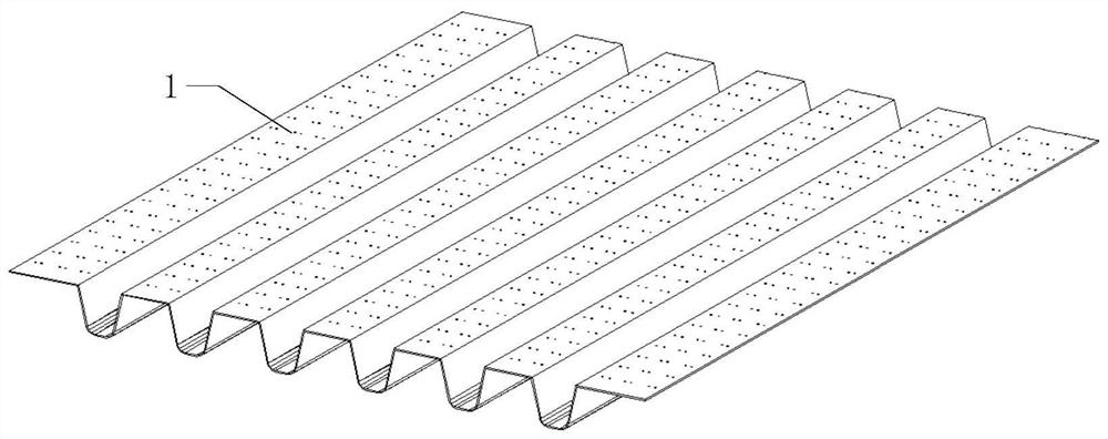 Fabricated combined steel bridge deck structure