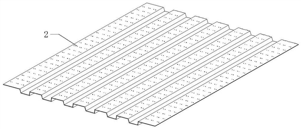 Fabricated combined steel bridge deck structure