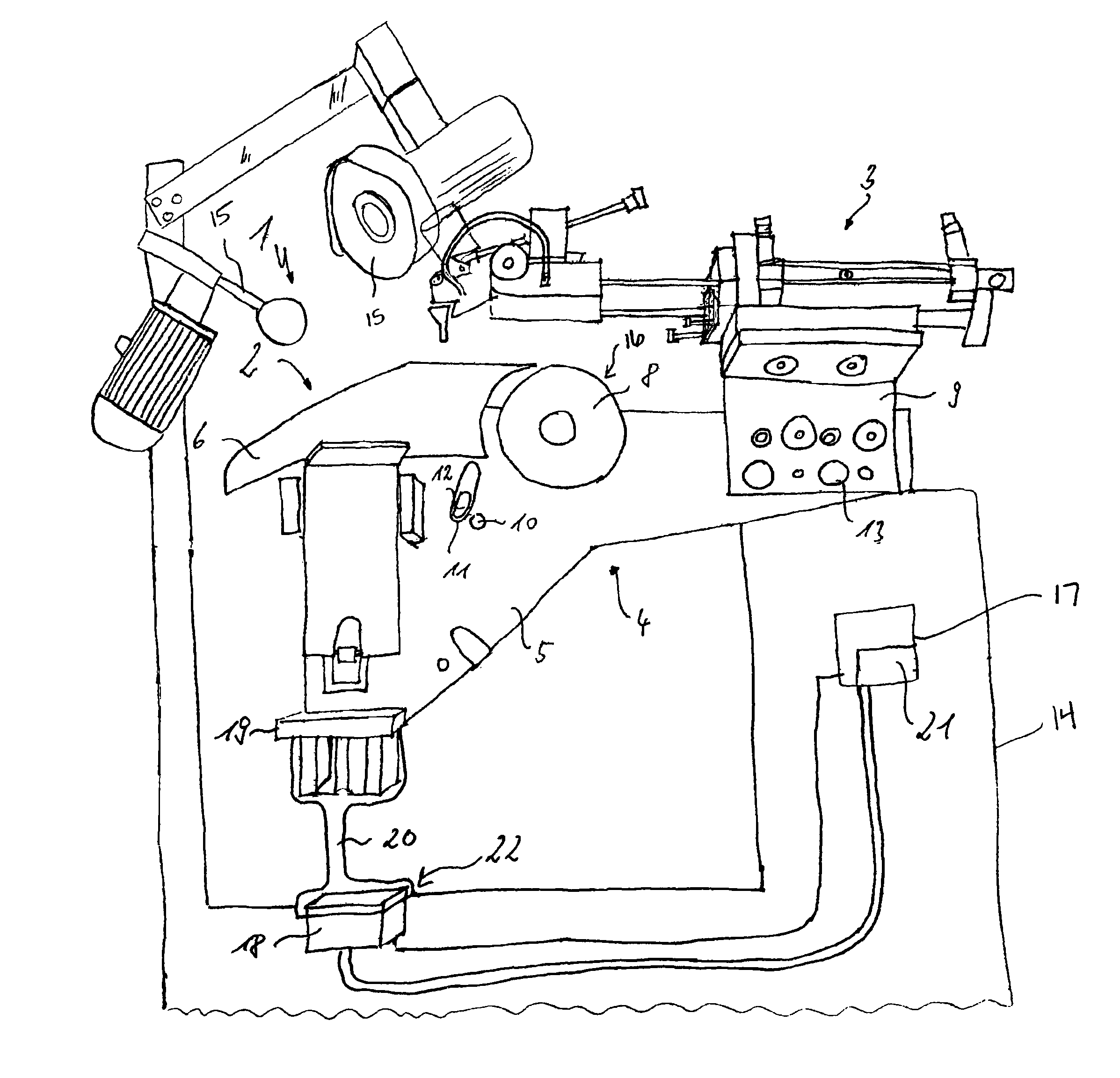 Sharpening device for power saw chains
