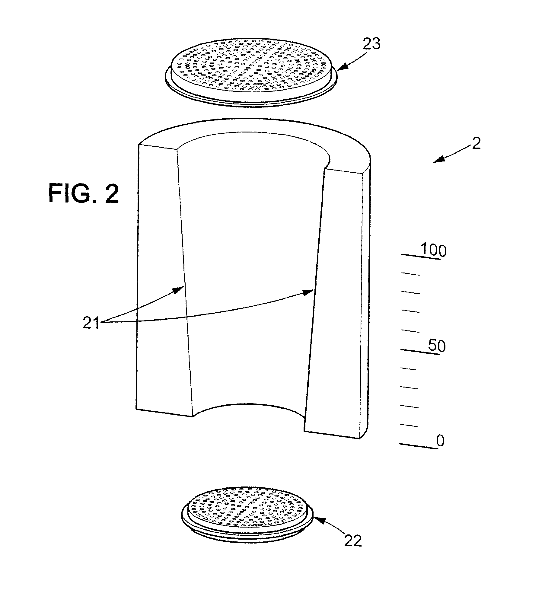 Bioreactor for cell culture on a three-dimensional substrate