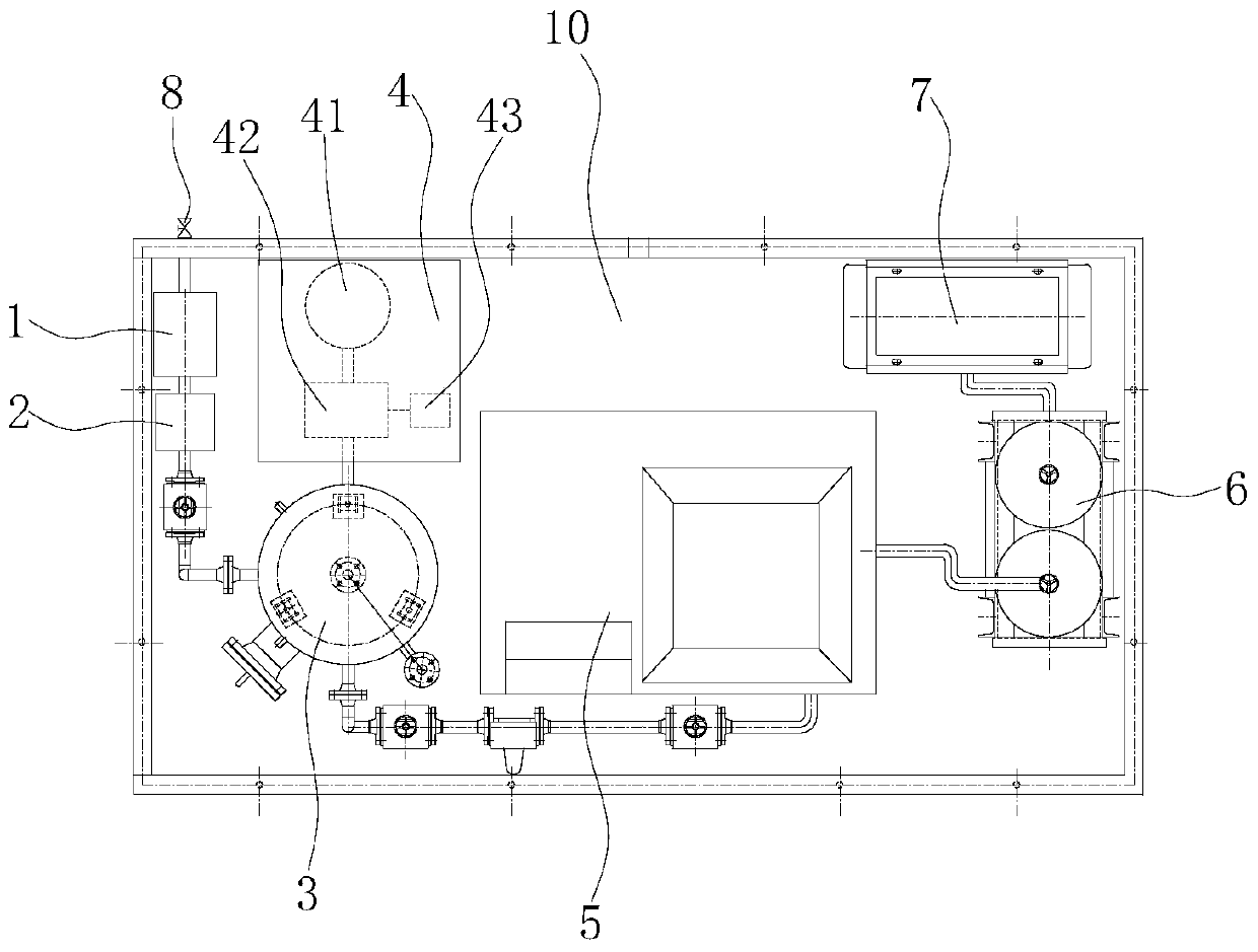 Rare earth cng high pressure bottle filling equipment and bottle filling method for metal cutting and welding