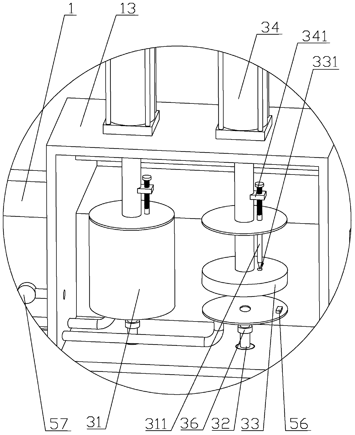 A digital printing machine