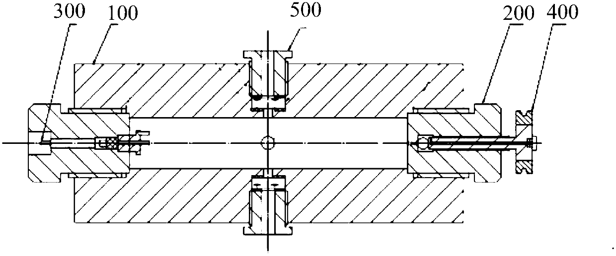 A closed blaster for plasma diagnosis and its density control method