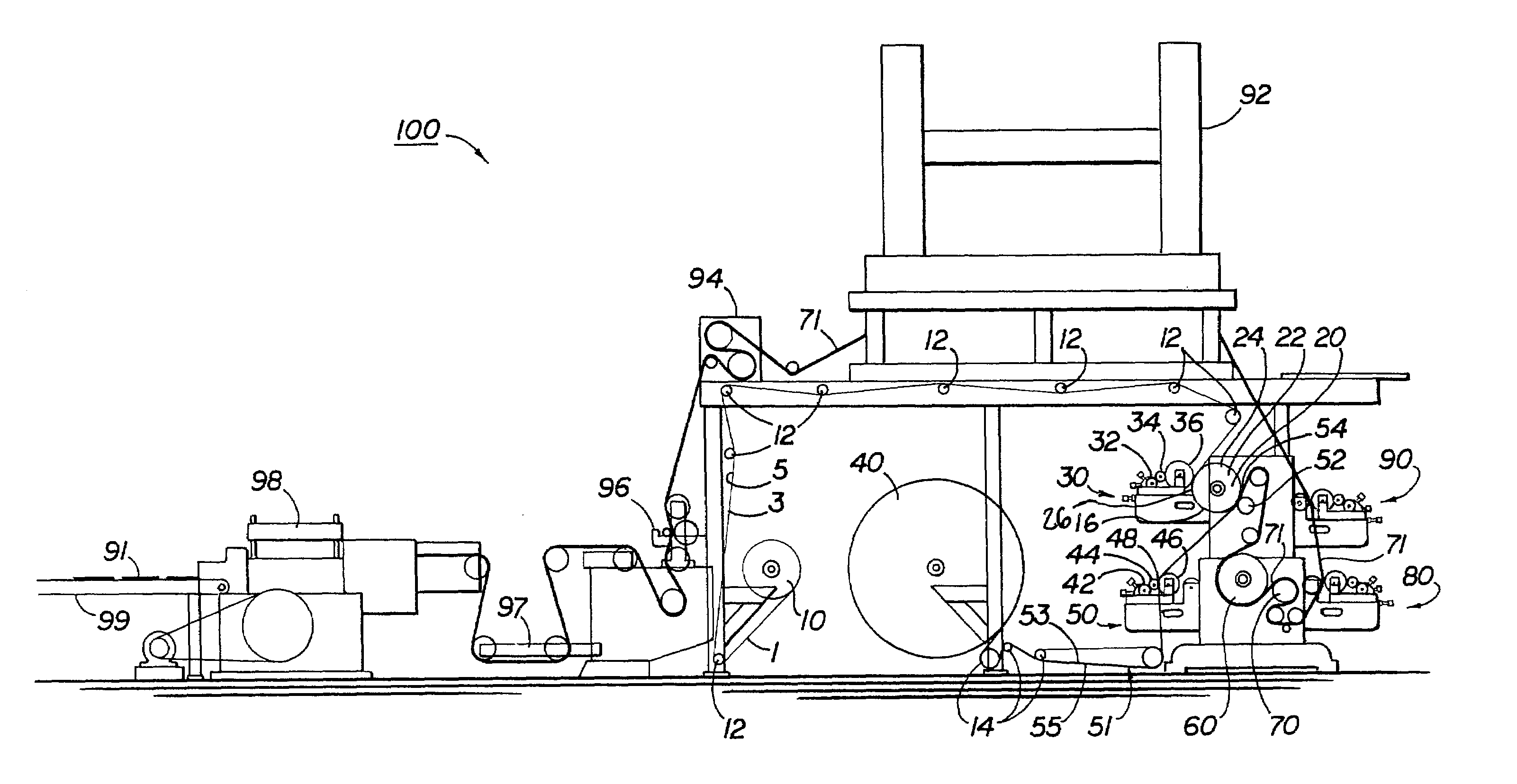 Apparatus and method for demetallizing a metallized film