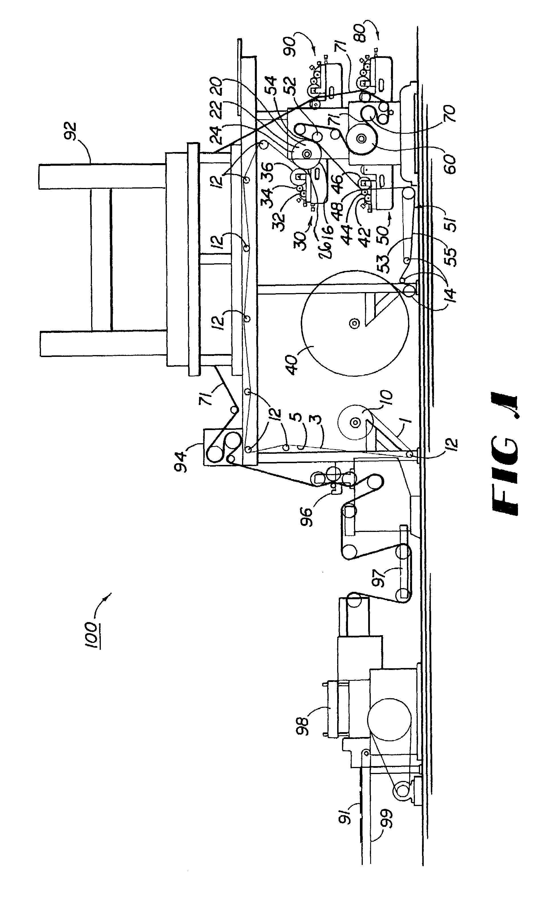 Apparatus and method for demetallizing a metallized film