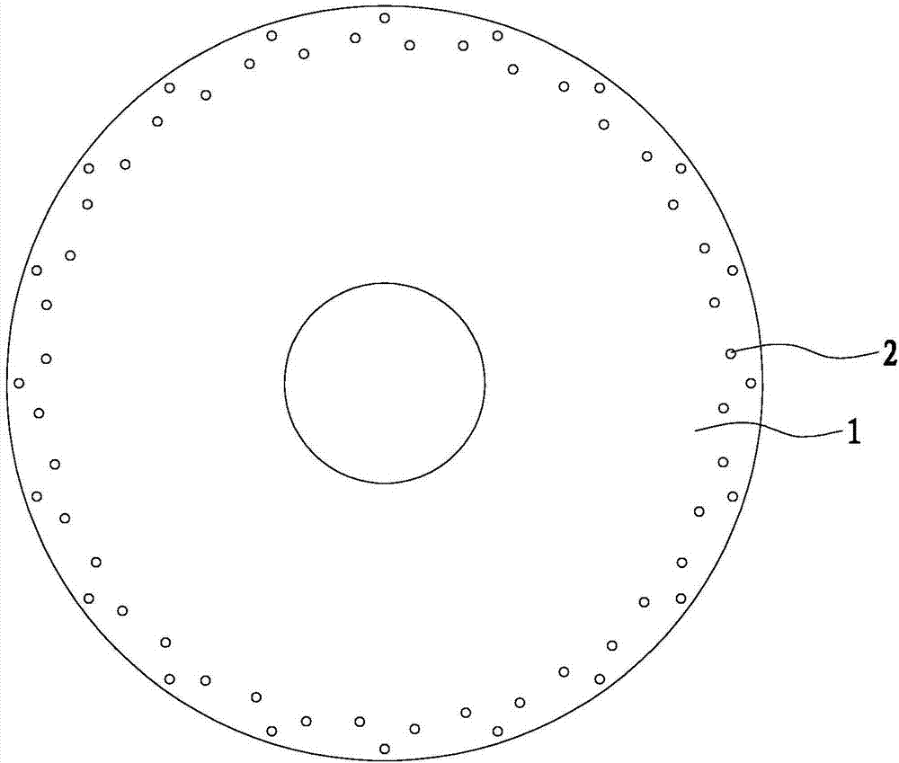 Manufacturing technique of grinding disc