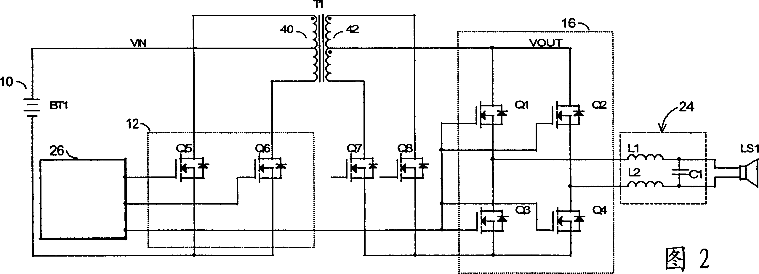 High efficiency switching amplifiers