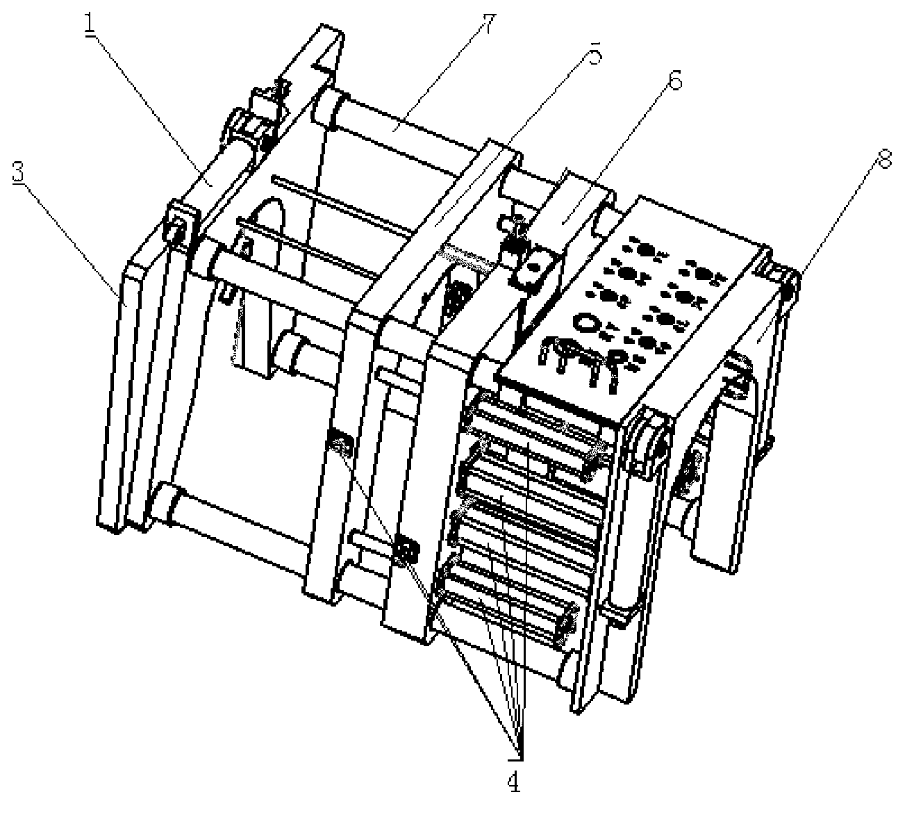 Mounting tool for underwater horizontal connector