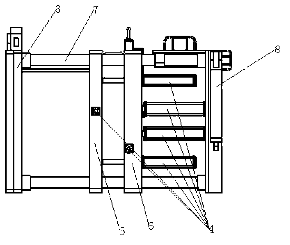 Mounting tool for underwater horizontal connector