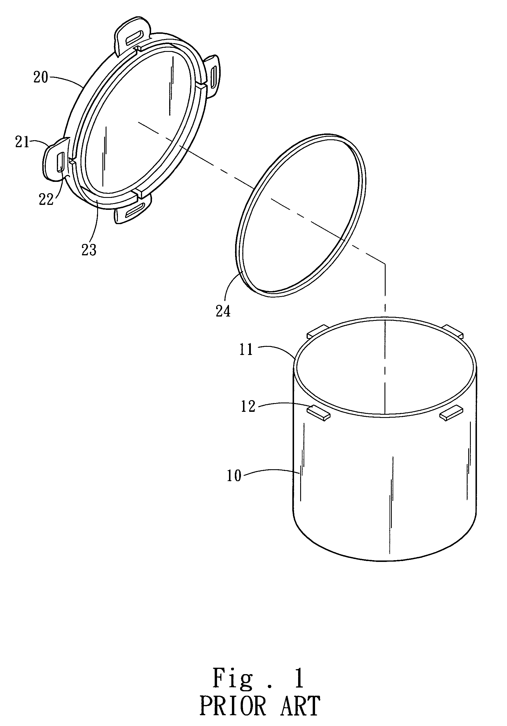 Sealing cover for containers