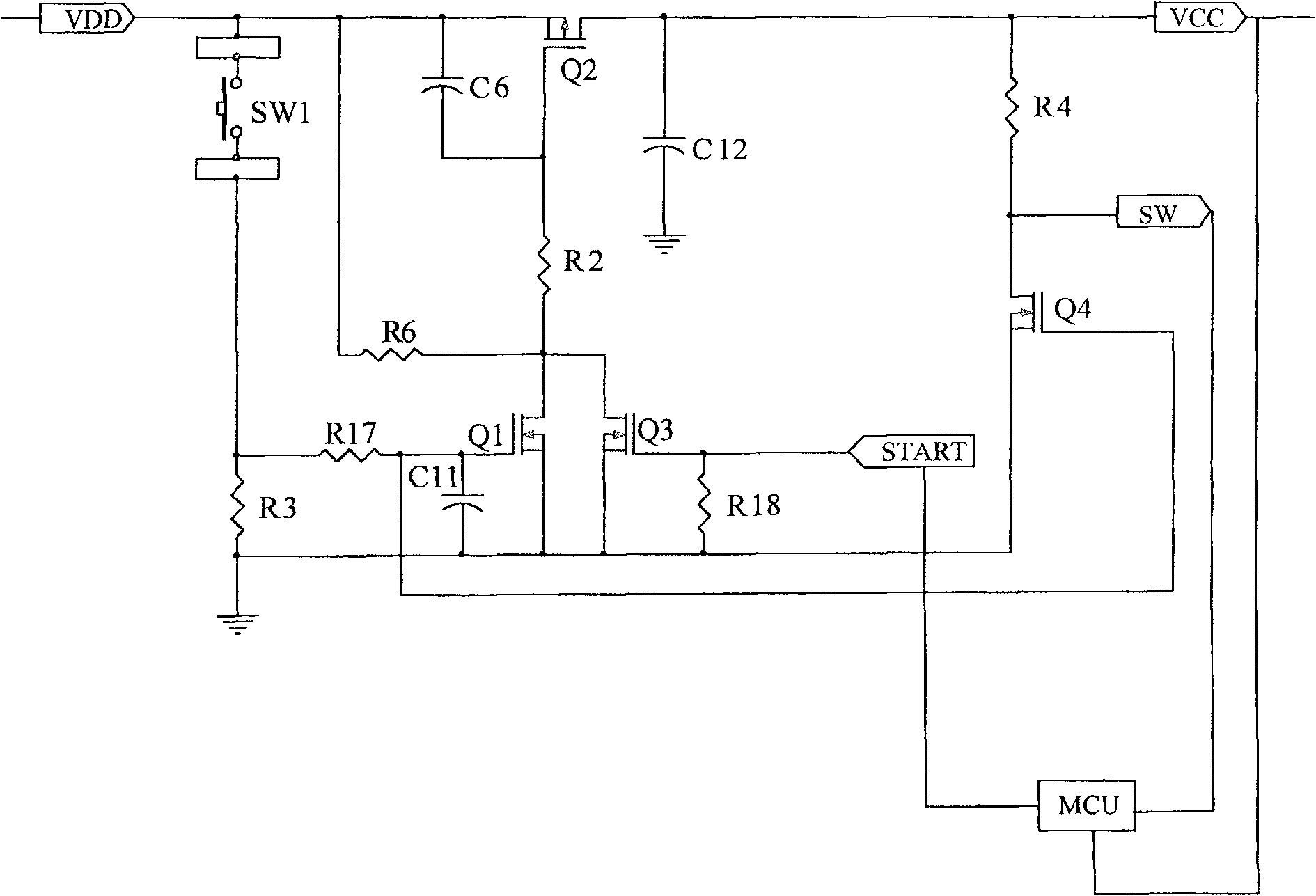 Energy-saving control circuit