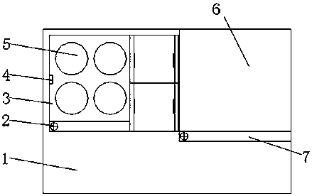 Energy-saving multipurpose breakfast cabinet