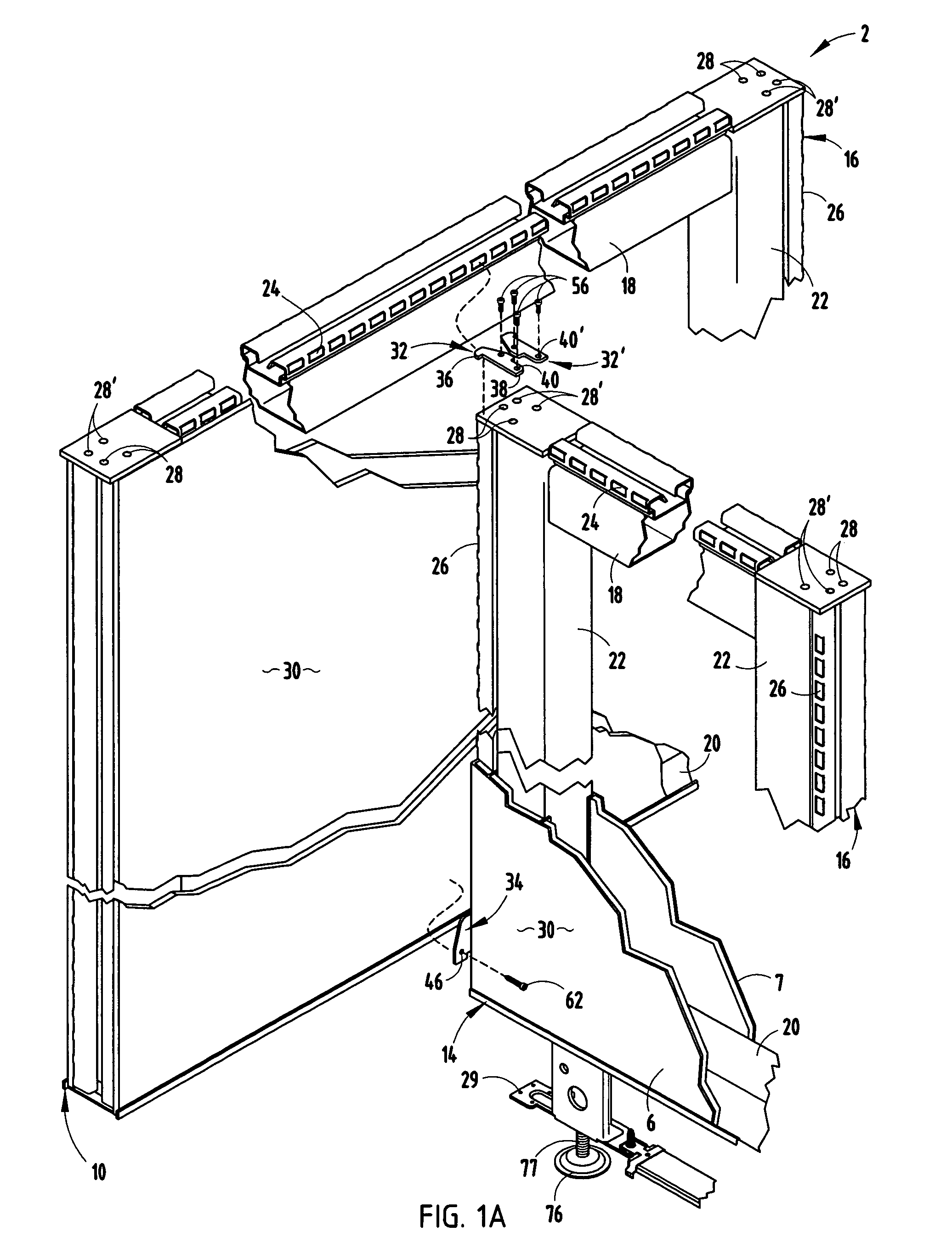 Partition panel system and method