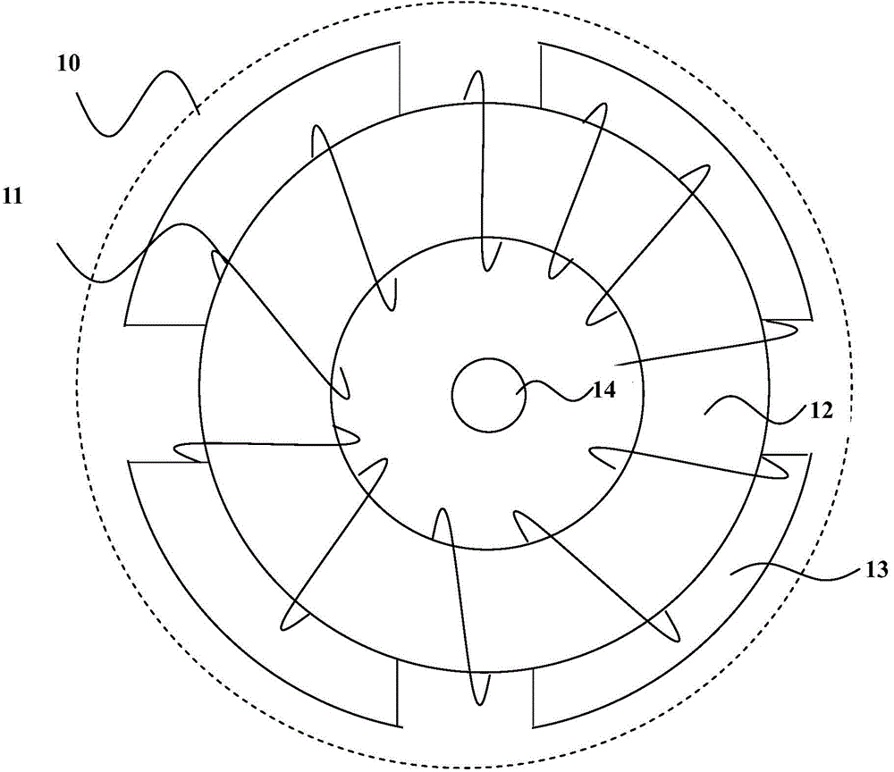 Offshore wind power generation device
