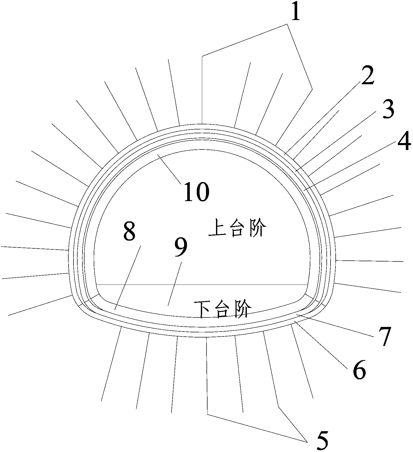 A Supporting Method for Extruded Expansive Rock Highway Tunnel