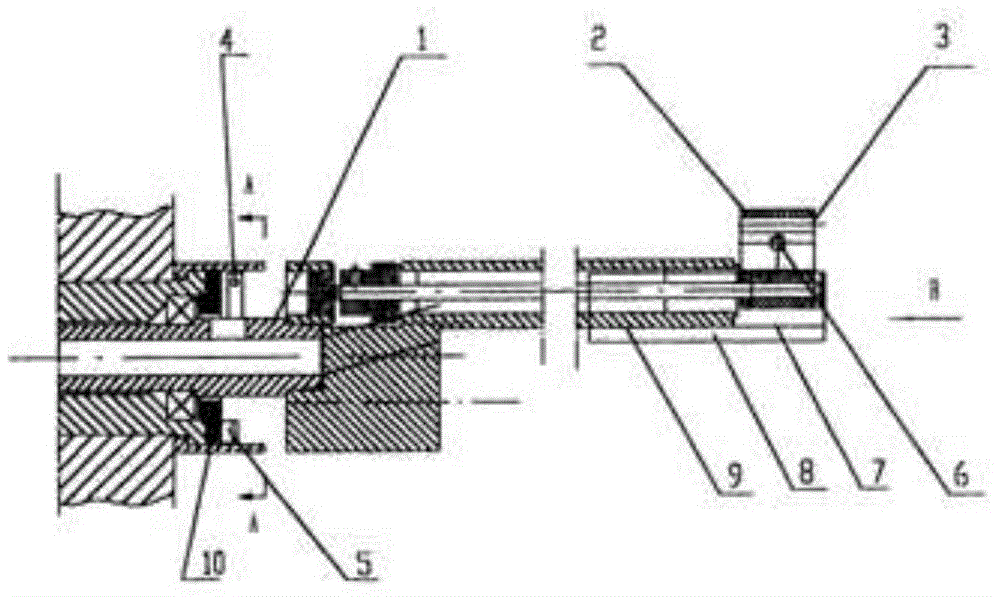 Electrical zero positioning device for optical fiber observation unit of multiple-target telescope